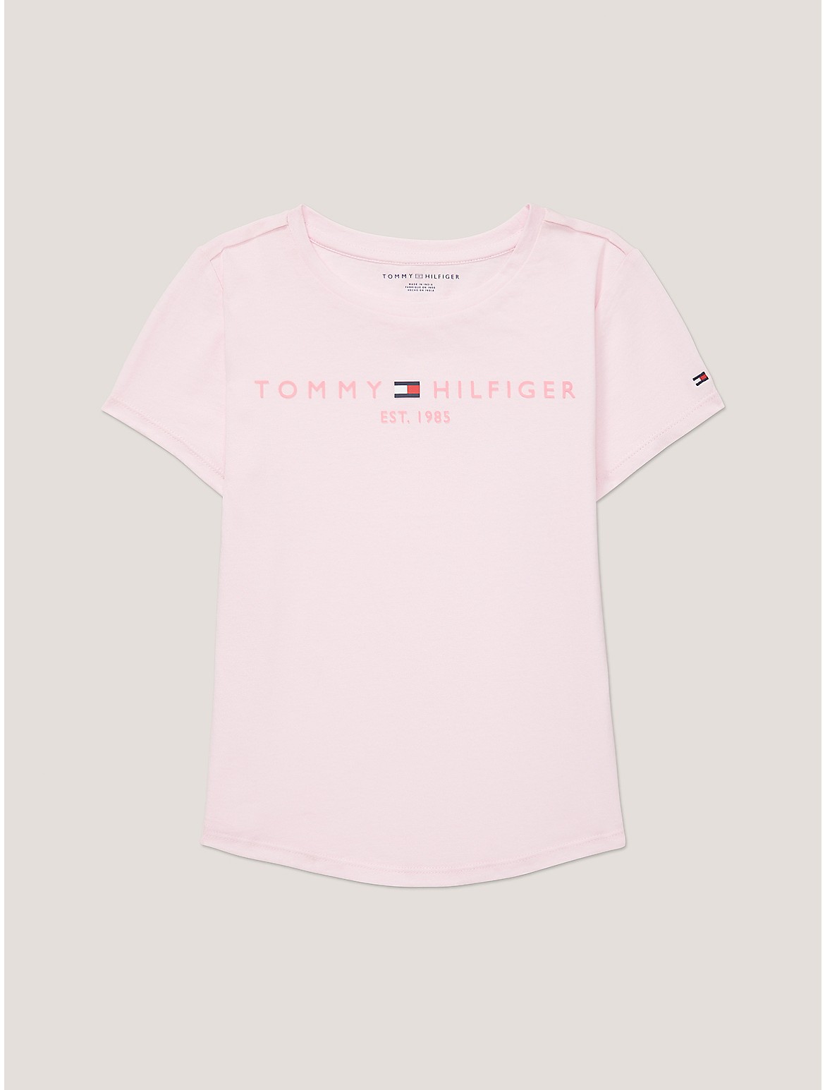 Tommy Hilfiger Girls' Kids' Hilfiger Logo T-Shirt