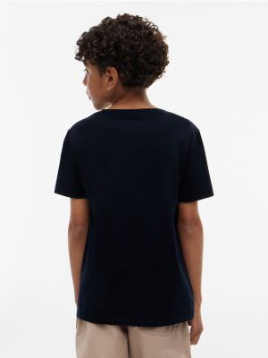 Детские футболки Tommy Hilfiger Kids' Flag Stripe Logo T-Shirt — фото 4