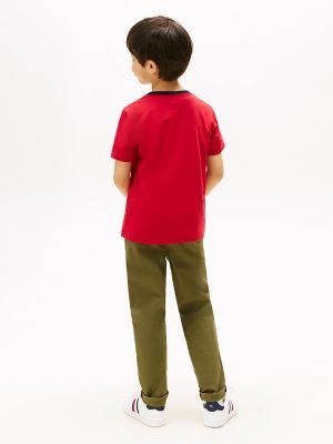 Kids' Flag Stripe Logo T-Shirt | Tommy Hilfiger