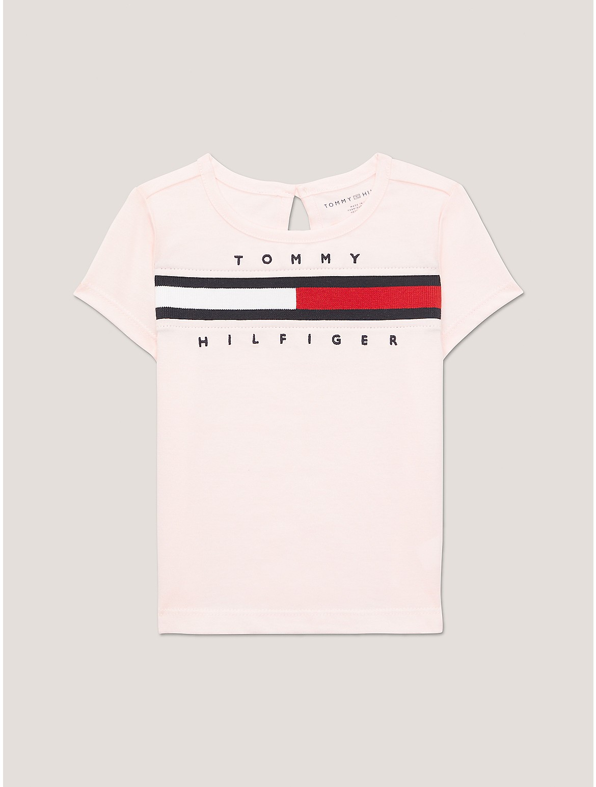 Tommy Hilfiger Girls' Babies' Flag Stripe T-Shirt