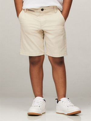 Kids' Solid Stretch Chino Short | Tommy Hilfiger