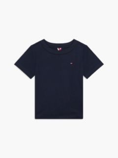 Babies' Flag Logo T-Shirt — Navy 1