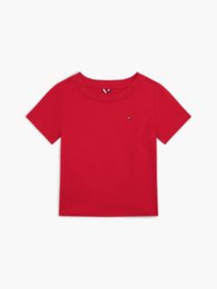 Babies' Flag Logo T-Shirt — Primary Red 1