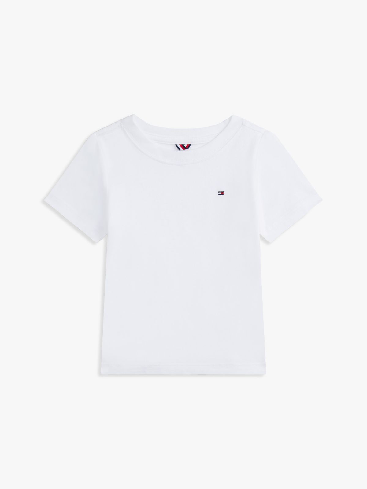 Babies' Flag Logo T-Shirt — Optic White