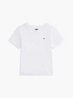 Babies' Flag Logo T-Shirt — Optic White 3