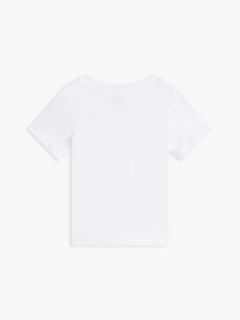 Babies' Flag Logo T-Shirt — Optic White 2