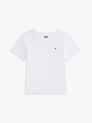 Babies' Flag Logo T-Shirt, Optic White TH