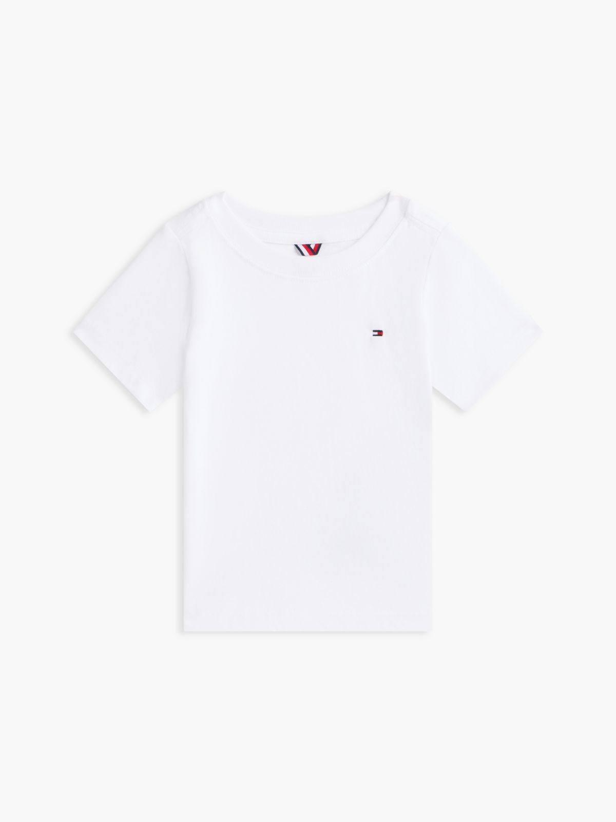 Babies' Flag Logo T-Shirt — Optic White