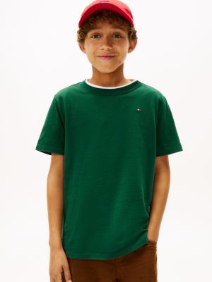 Kids' Everyday Crewneck T-Shirt, Ornamental Green