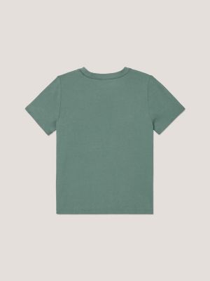 Kids' Everyday Crewneck T-Shirt, Teal Ocean