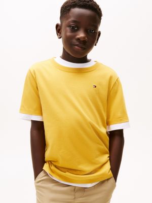 Kids' Everyday Crewneck T-Shirt, City Yellow