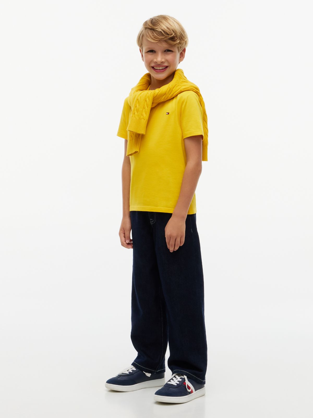 Kids' Everyday Crewneck T-Shirt — Primary Yellow