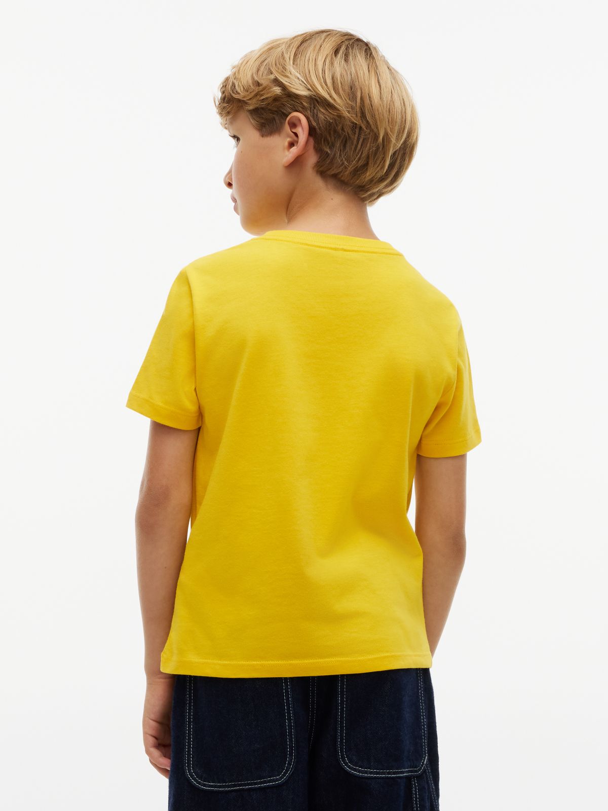 Kids' Everyday Crewneck T-Shirt — Primary Yellow
