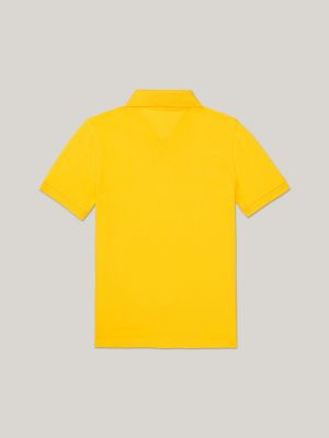 Kids' Solid Stretch Polo, Sugar Sun