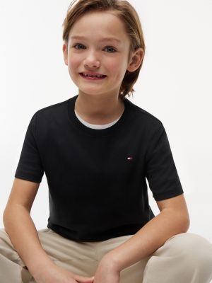 Детские футболки Tommy Hilfiger Kids' Everyday Crewneck T-Shirt — фото 3