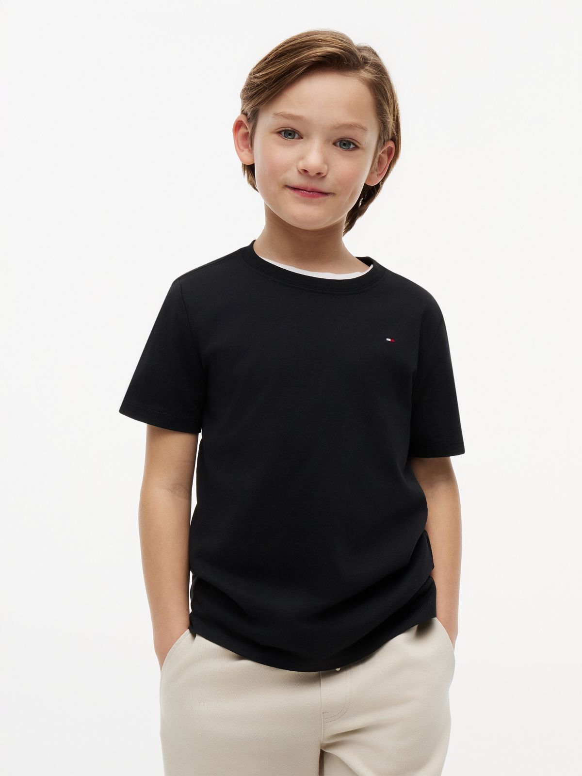 Kids' Everyday Crewneck T-Shirt — Black