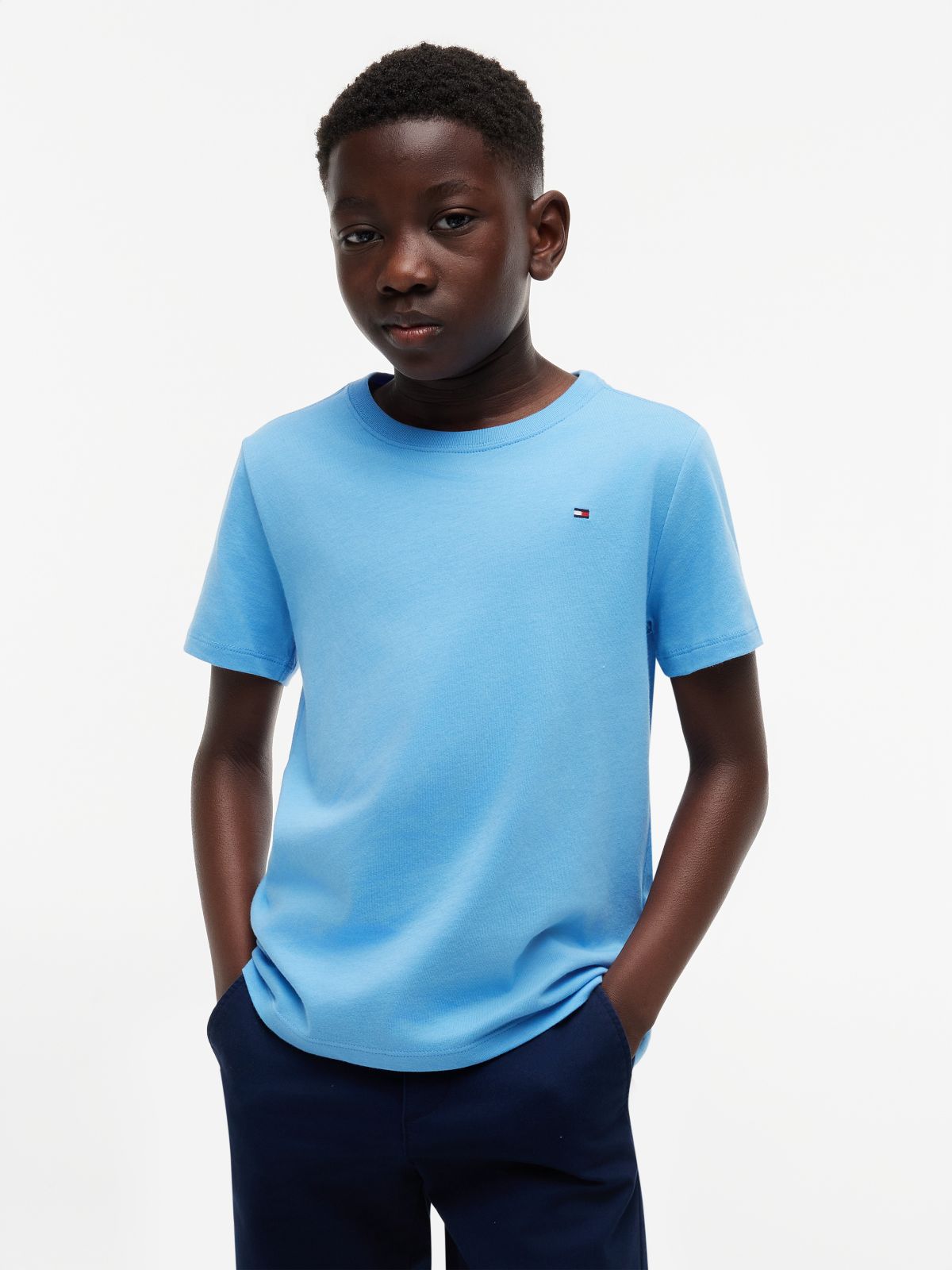 Kids' Everyday Crewneck T-Shirt — Nantucket Blue
