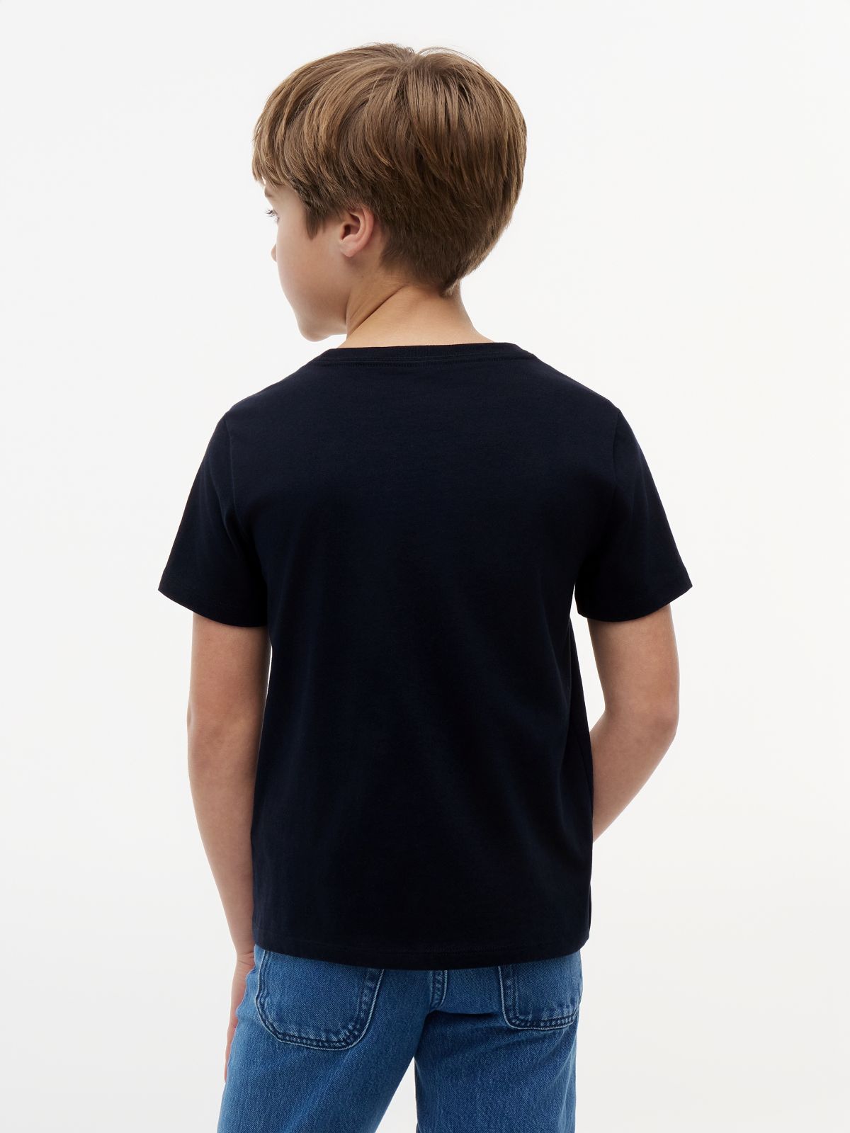 Kids' Everyday Crewneck T-Shirt — Navy