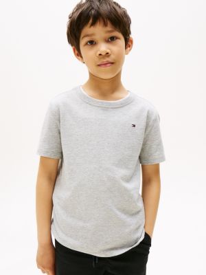 Kids' Everyday Crewneck T-Shirt, Grey Heather