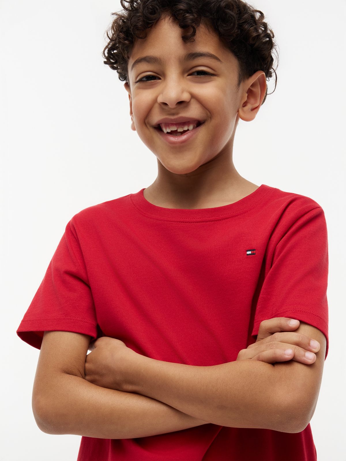 Kids' Everyday Crewneck T-Shirt — Primary Red