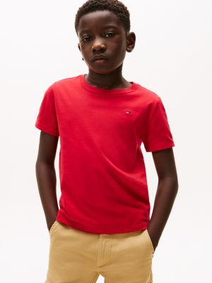 Kids' Everyday Crewneck T-Shirt, Primary Red