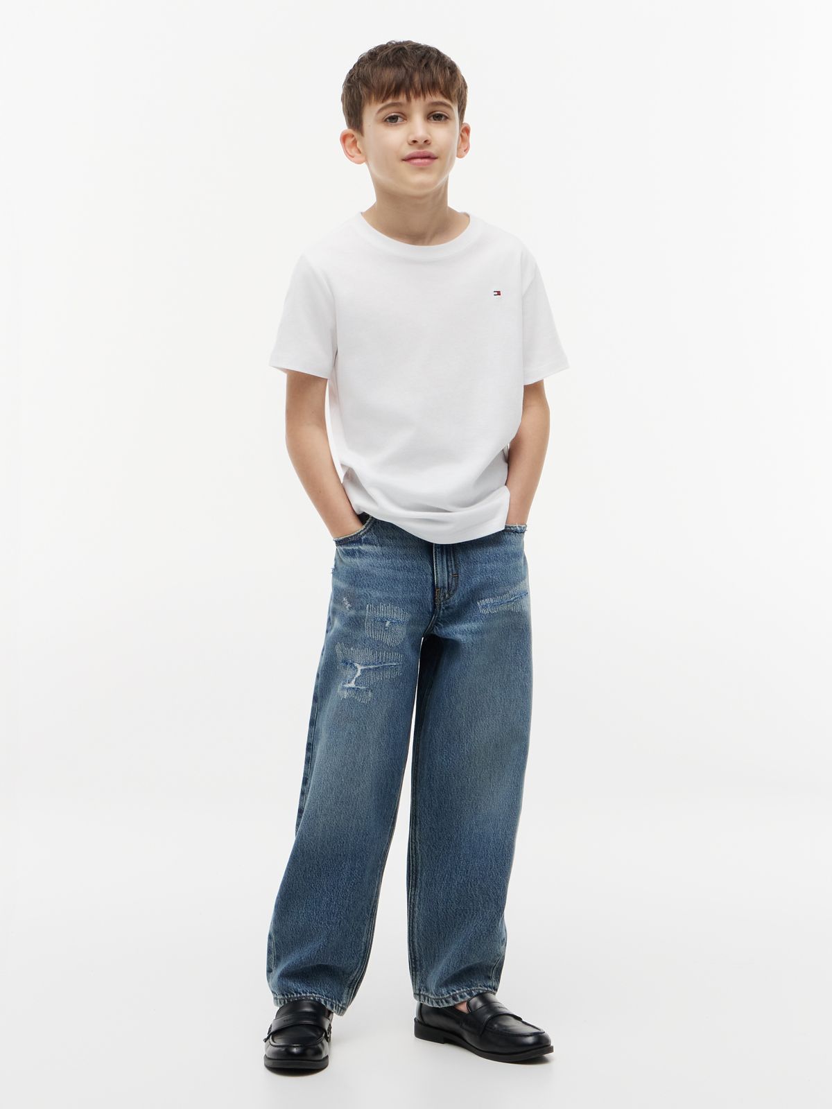 Kids' Everyday Crewneck T-Shirt — Optic White