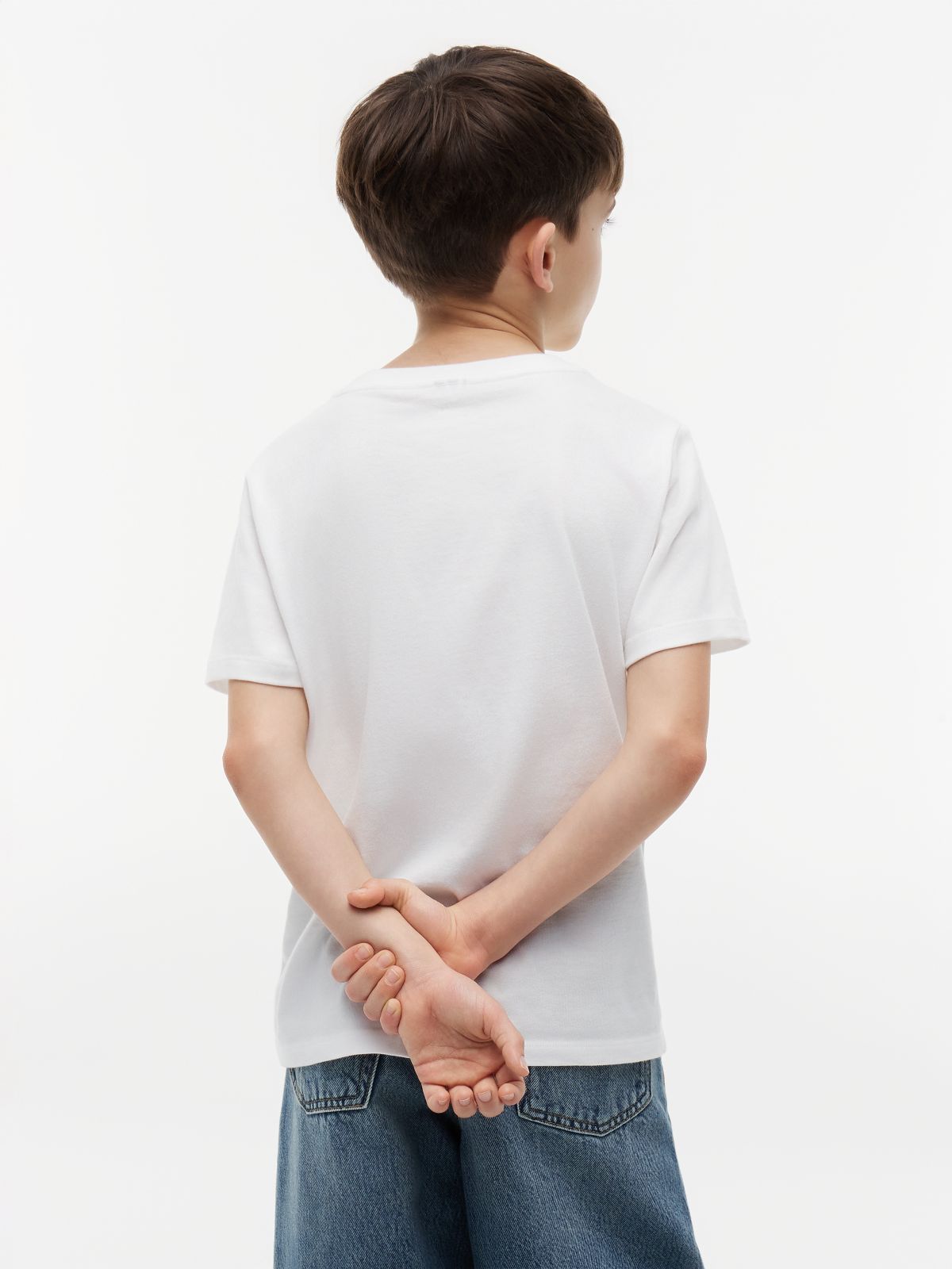 Kids' Everyday Crewneck T-Shirt — Optic White