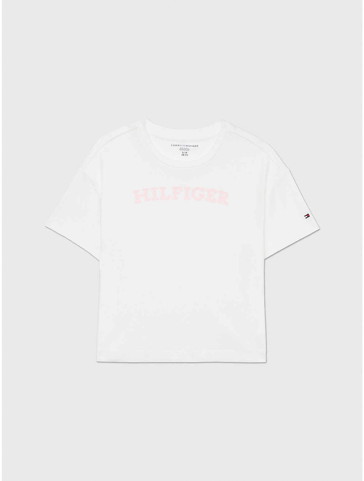 Tommy Hilfiger Girls' Kids' Monotype Logo T-Shirt