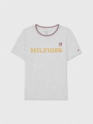 Kids Embroidered Hilfiger Logo T Shirt