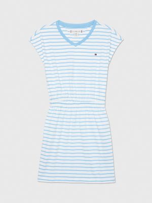 Tommy hilfiger striped t shirt dress sales