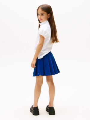 Tommy Hilfiger Kids' Solid Pleated Skirt — фото 4