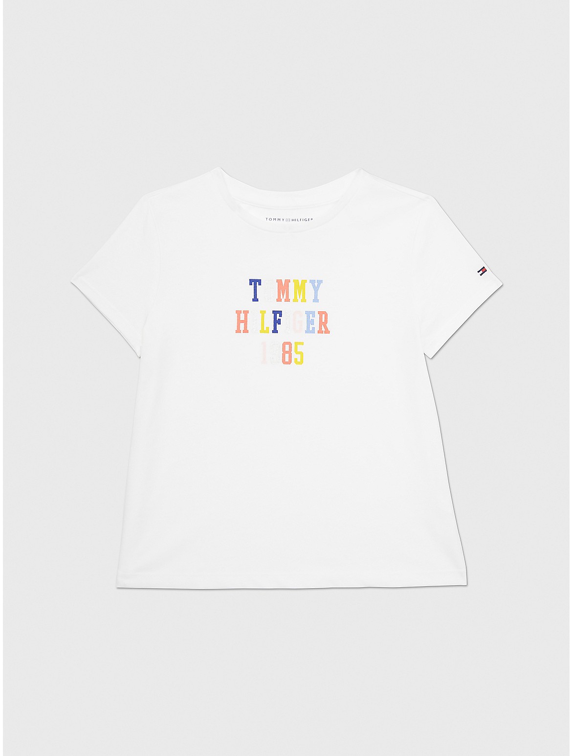 Tommy Hilfiger Girls' Kids' Multicolor Logo T-Shirt