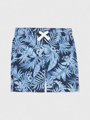Kids' Hawaiian Print Pull-On Short, Navy