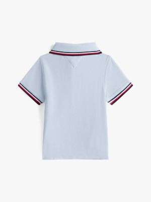 Babies' Tommy Wicking Polo, Breezy Blue