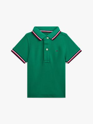Babies' Tommy Wicking Polo, Olympic Green