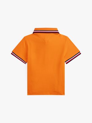 Babies' Tommy Wicking Polo, Exotic Orange