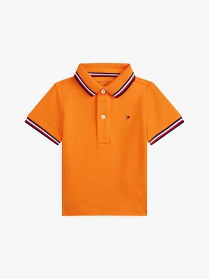 Babies' Tommy Wicking Polo, Exotic Orange