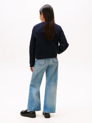 KID GOD(計2点) Kids' Cable Knit Cardigan | Tommy Hilfiger