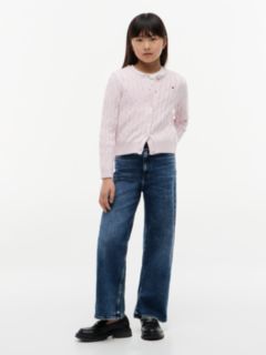 Kids' Cable Knit Cardigan — Ballerina 2