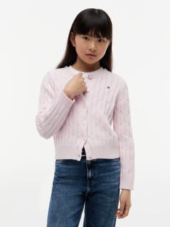 Kids' Cable Knit Cardigan — Ballerina 1