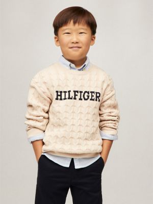 Kids Hilfiger Monotype Logo Sweater Tommy Hilfiger