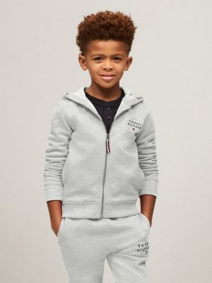 Kids' Flag Logo Stretch Polo