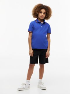 Kids' Tommy Wicking Polo — Noble Blue 2