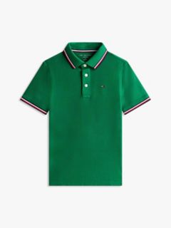 Kids' Tommy Wicking Polo — Nouveau Green 5