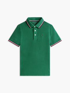 Kids' Tommy Wicking Polo — Nouveau Green 6