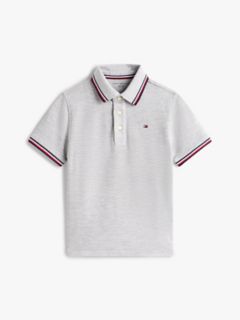 Kids' Tommy Wicking Polo — Grey Heather 5