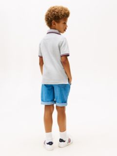 Kids' Tommy Wicking Polo — Grey Heather 4