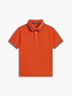 Kids' Tommy Wicking Polo — Brilliant Orange 5
