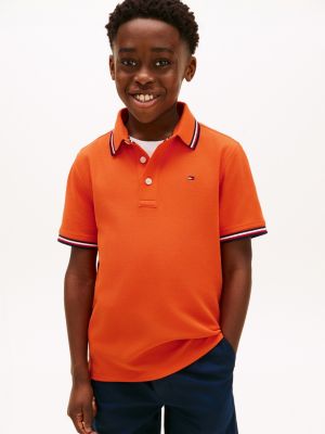 Kids' Tommy Wicking Polo, Paradise Lily