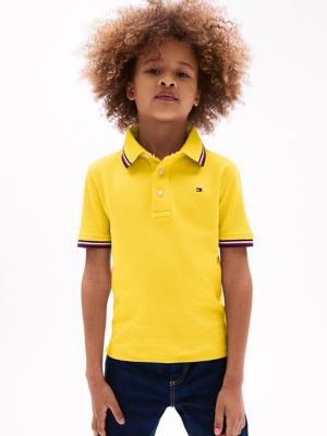 Kids' Tommy Wicking Polo, Sugar Sun